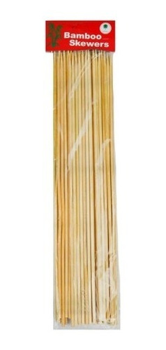 Brocheta De Bambú Natural Desechables Para Barbacoa