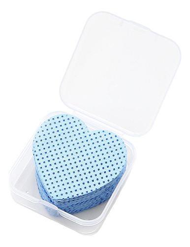 Almofadas Removedoras De Esmalte Descartáveis, 50 Azul