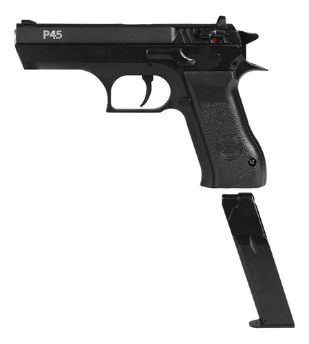 Pistola Co2 P45 Kwc Calibre 4.5mm + Capa 33cm + Co2 12gr