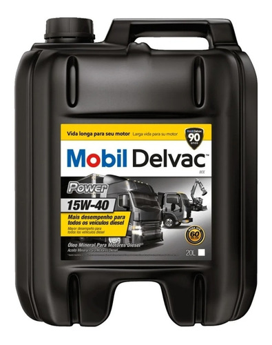 Lubricante Mobil Delvac Power 15w40 4lts Diesel Tyt