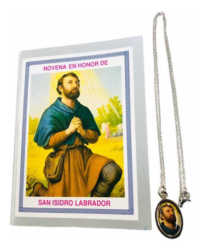 Novena A San Isidro Labrador Con Medalla Y Cadena