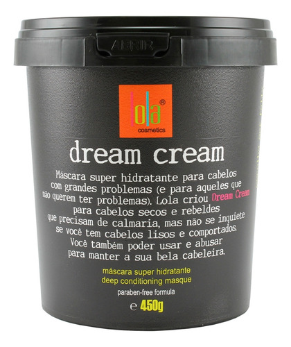 Lola Cosmetics - Dream Cream Máscara Super Hidratante