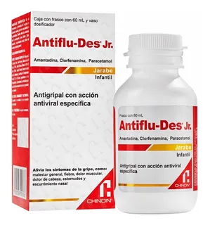 Antiflu-des Jarabe Infantil (0.500 G / 0.020 G / 3 G)