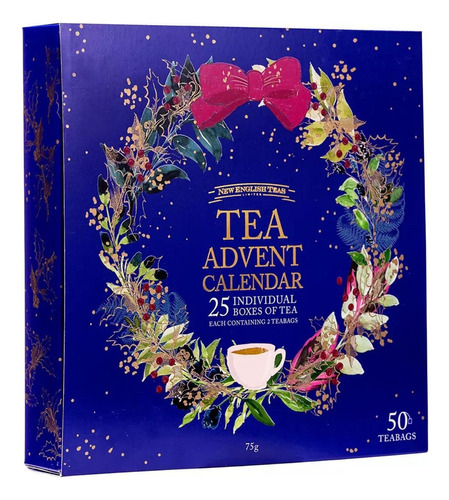 New English Teas Calendario De Adviento 50 Pz 75g