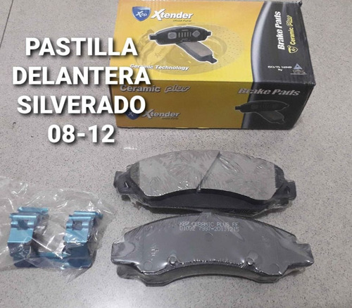 Pastilla Delantera Silverado 08-12 (xtender)