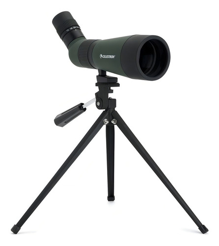Catalejo Telescopio Terrestre Celestron Caza Tiro 12-36x60 Color Verde Oscuro