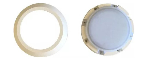 Balizador Luminária Escada Parede Rua Led 5w Redondo Luz Luz Amarela