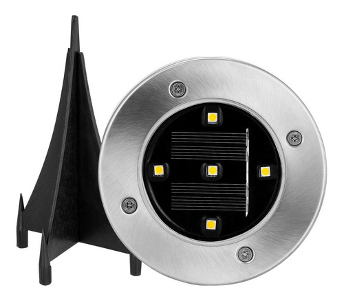 Energia Solar 5led Inround Spike Gramado Lâmpada Impermeáv