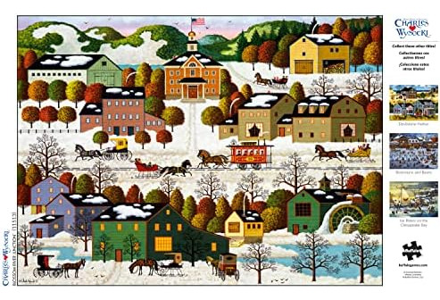 Puzzle 1000 Pzs De Charles Wysocki - Blossom River Junction