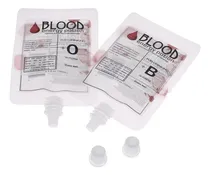 Comprar Kit 60 Bolsa De Sangre Falsa Halloween Bebida Halloween
