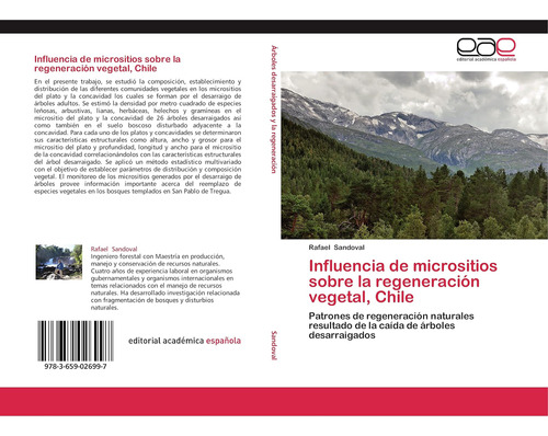 Libro: Influencia De Micrositios Sobre La Regeneración Veget