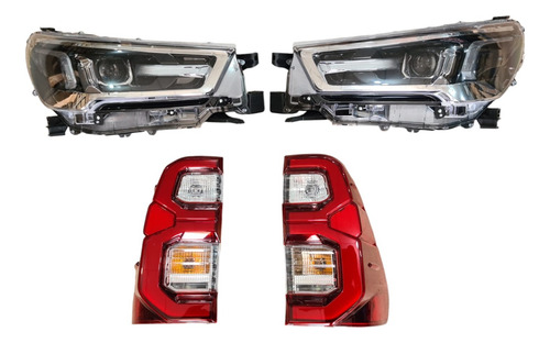 Kit Frente Transformação Hilux Srx 2021 22 23 2024 Completo