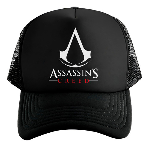 Gorra Trucker Assassin's Creed Videojuegos Ps5 Xbox Pc Gamer