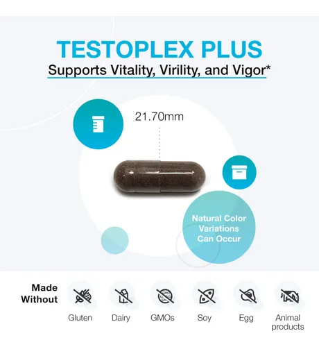 Suplemento Xymogen Testoplex Plus, Soporte De Testosterona 1