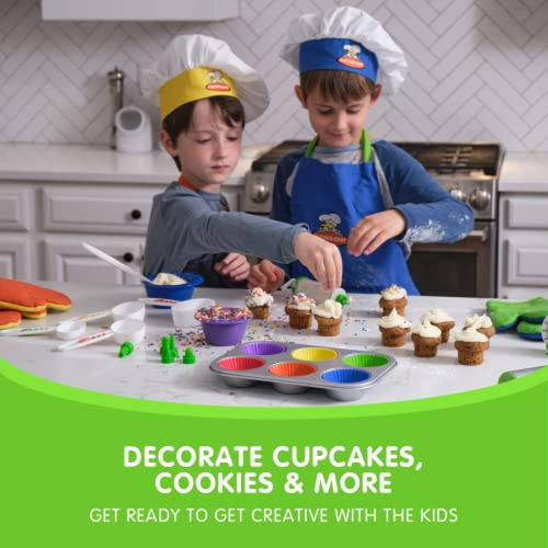 Juego De Cocina Curious Chef Kit De Decoración Y Cupcakes De