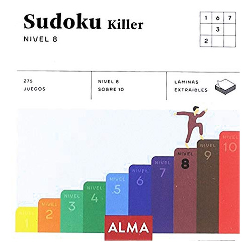 Libro Sudoku Killer Nivel 8 De Sl Anders Producciones  Alma