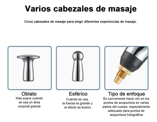 Pluma Acupuntura Masajeador Electrónica Para Alivio De Dolor