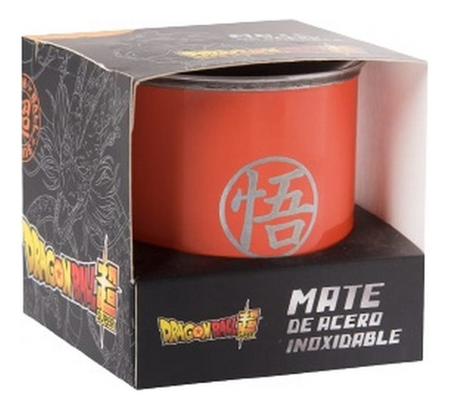 Mate Acero Inoxidable Dragon Ball Oficial Ar1 Mdra Ellobo