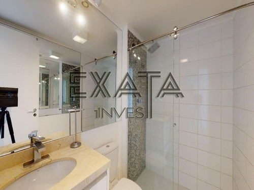 Imagem 11 de 25 de Apartamento À Venda No Brooklin Com 50m² Úteis, 1 Quarto, 1 Vaga De Garagem, Varanda, Muitos Armários. - Ap00886 - 70084734