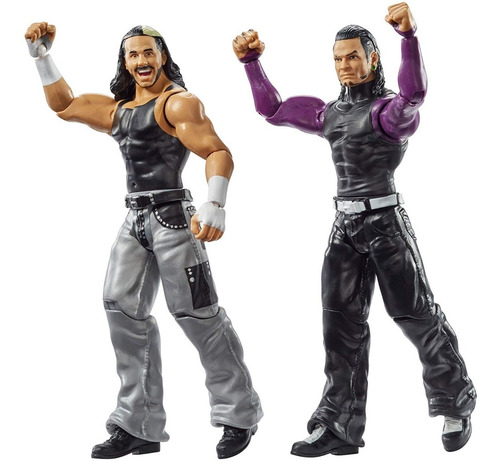 Wwe Jeff Hardy Y Matt Hardy Figuras De Acción, 2-pack
