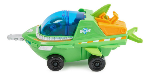 Paw Patrol: Aqua Pups - Rocky Con Vehiculo Acuatico