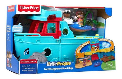 Fisher Price Barco De Los Amigos Little People Musical Luces