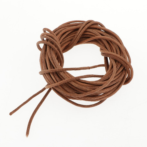 Joyería De Cadena De Hilo De Cordón De Cuero : 2 Mm