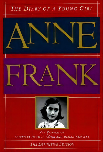 Diary Of A Young Girl, De Anne Frank. Editorial Bantam Doubleday Dell Publishing Group Inc, Tapa Dura En Inglés