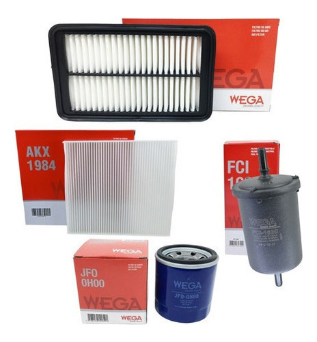 Kit Filtros Hb20s 1.0 2019/.. Ar Óleo Combustível Cabine