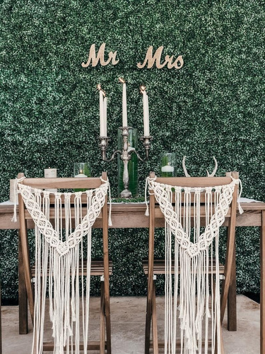 Setx2 Telar Silla Macramé Decoración Boda Ceremonia Eventos