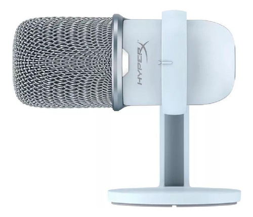 Microfone Gamer Hyperx Solocast Condensador Cardioide Branco