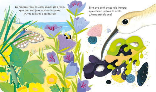 A Orillas Del Mar, De Milbourne, Anna. Editorial Usborne, Edición 1 En Español, 2021