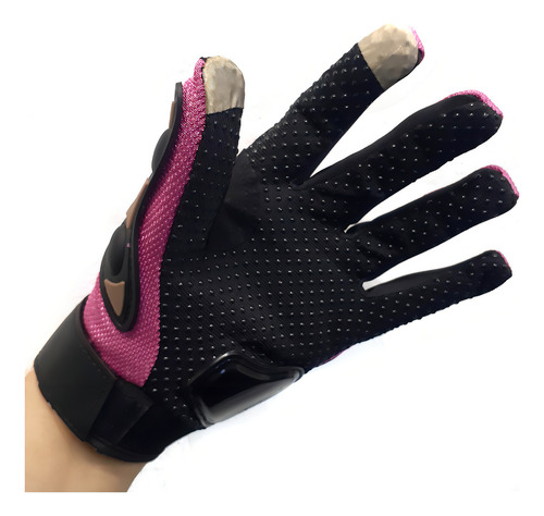 Guantes De Extricación Rescate Y Protecciones Probiker Rosa Talle M
