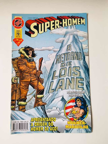 Hq Super Homem - O Retorno De Lois Lane ( Ótimo Estado ) (Usado)