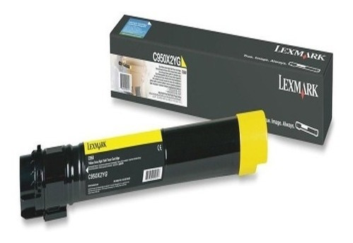 Tóner Lexmark C950x2yg Amarillo 24.000 Páginas