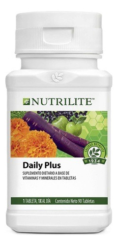 Vitaminas Y Minerales Daily Plus 90 Tabletas