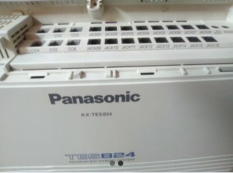 Central Panasonic Kx Tes824 6lineas 16ext. 285verd