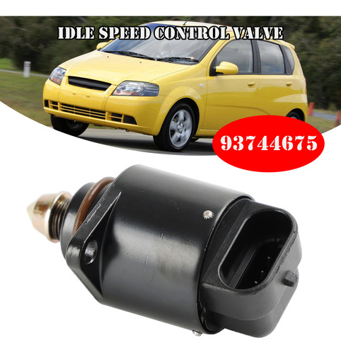 Válvula De Control De Aire Inactivo 93744675 Para Chevy Aveo