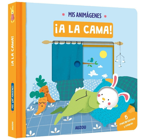 Libro A La Cama (cartone)  [5 Mecanismos Y Solapas] 