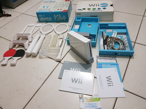 Nintendo Wii Completo + Acessórios + Console+ Manual +caixa (Usado)