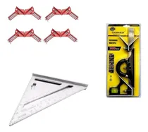 Comprar Pack 4 Prensas Esquineras + Escuadra Combinada + Esc Rapida