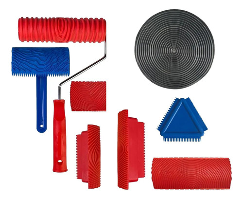 Set De 8 Unidades De Herramientas Para Madera Granulada