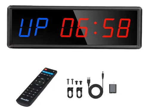 Temporizador Reloj Cronometro Timer Crossfit Tabata Empresas