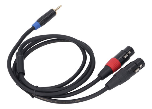Cable Divisor Xlr A 3,5 Mm En Y De 2 M, Doble Hembra, Estére