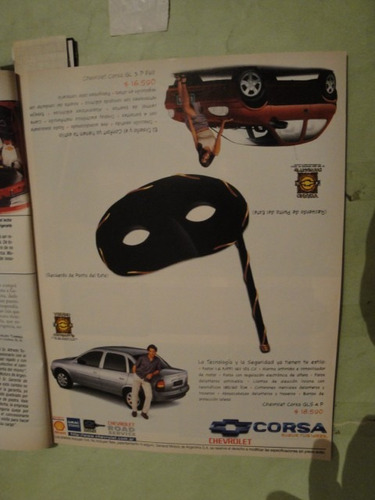 Publicidad Chevrolet Corsa Gl - Gls Año 1999