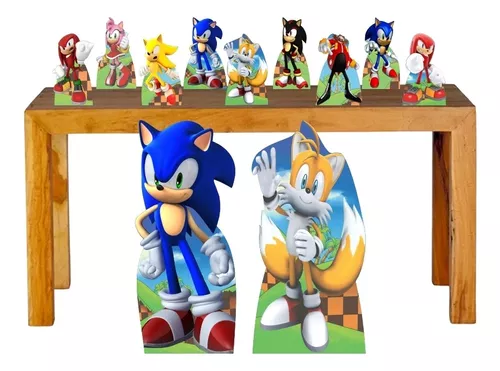 Display Sonic Shadow Filme , Totem Enfeite de Aniversario