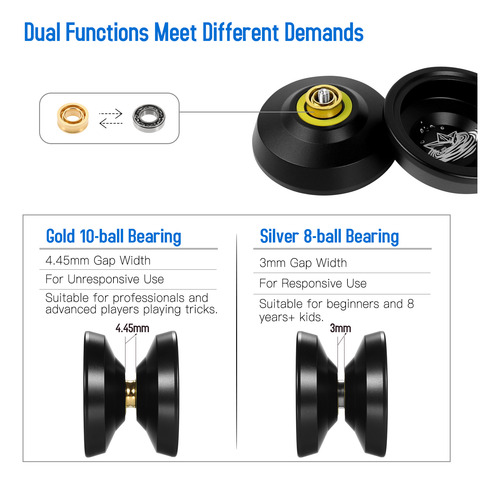 Cuerdas De Aluminio Competitivas Yoyo Ball Bearing Yo Yoyo B