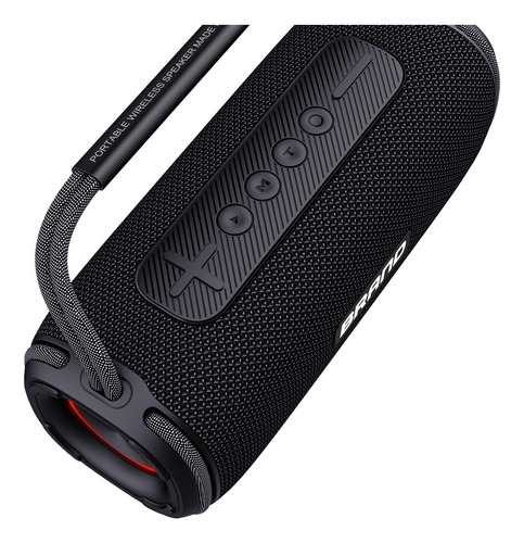 Altavoz Bluetooth Portátil Resistente Al Agua 20w Luz Rgb