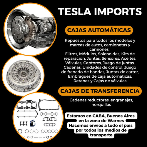 Discos De Fricción Caja Automática 6t30 Chevrolet Ónix, Spin