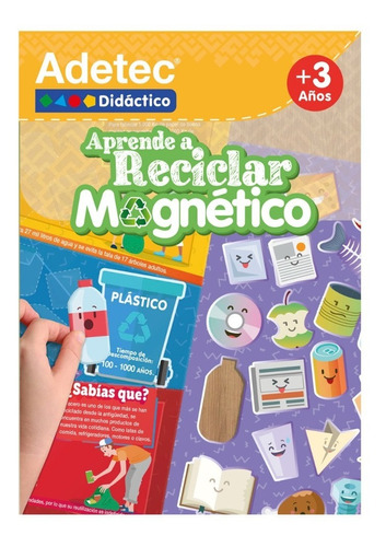 Aprende A Reciclar  Magnético Didáctico Adetec